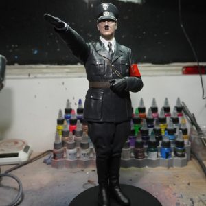 Adolf Hitler — Segunda Guerra Mundial — Figura 3D
