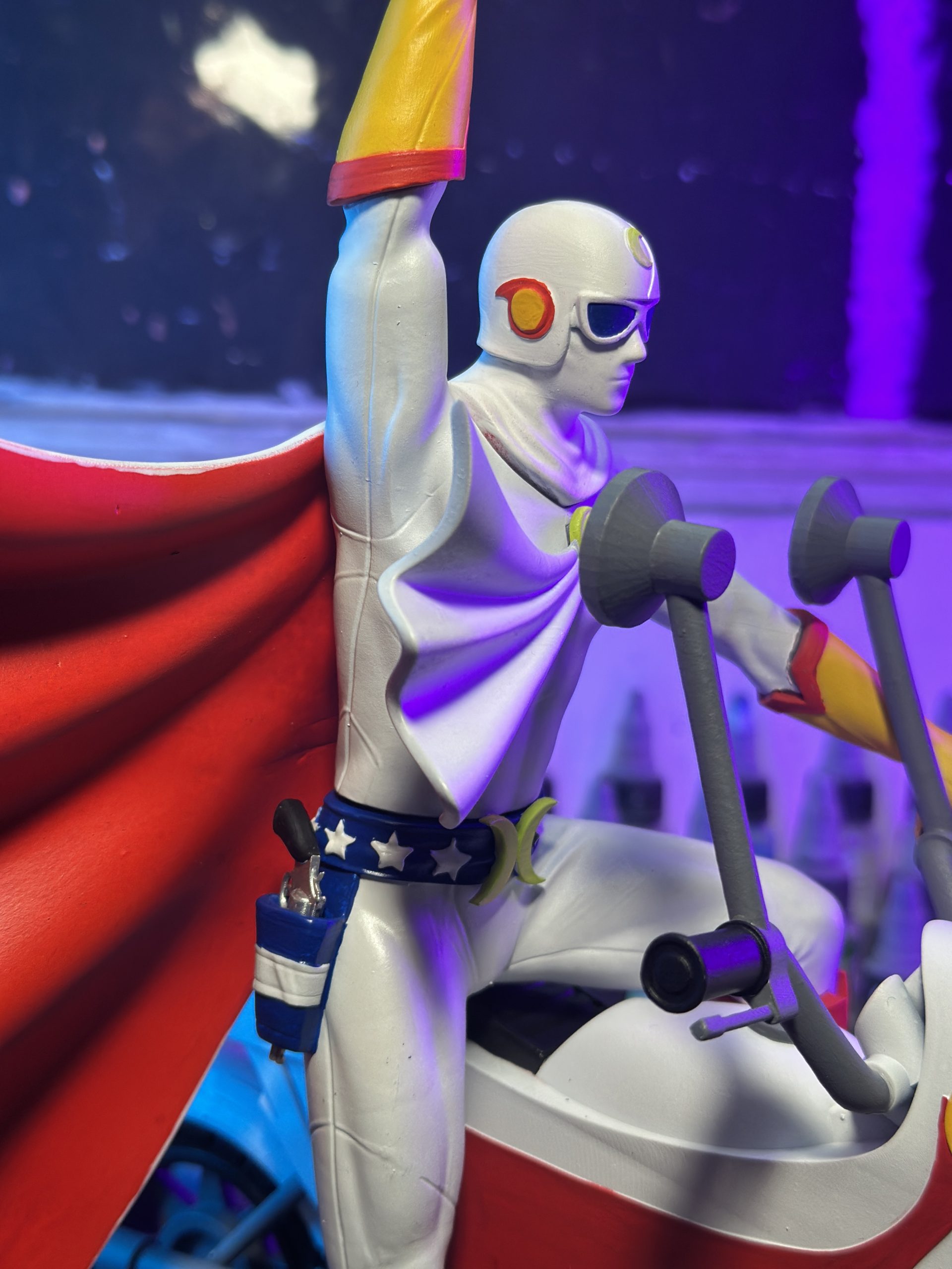 Capitán Centella – Diorama con Motocicleta